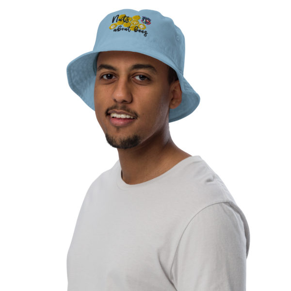 BHIA Nuts About Bees Bucket Hat - Light Blue