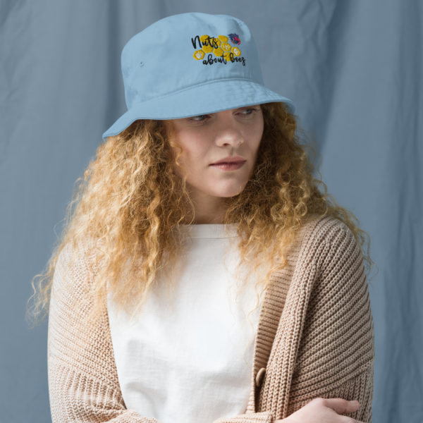 BHIA Nuts About Bees Bucket Hat - Light Blue - Image 3